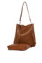 Zoozie Bags Bolso Bandolera Camel con Detalle de Flecos